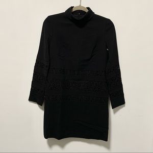 Judith & Charles Women’s Longs Sleeves Dress Size 0 Black Color. NWOT.